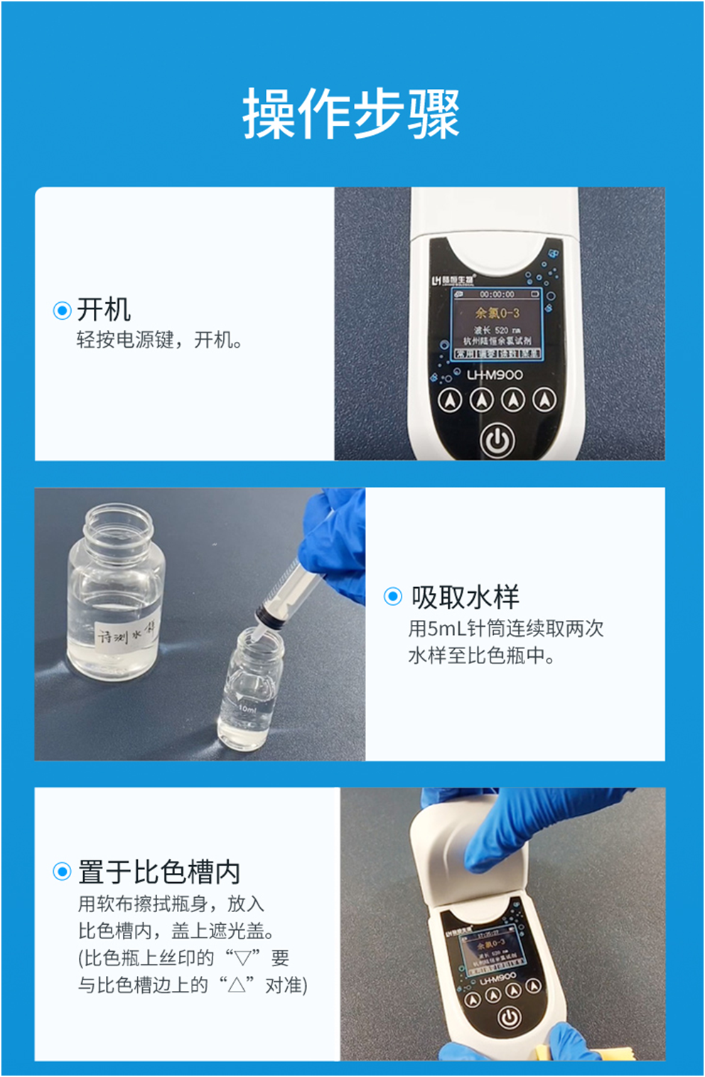 陆恒医疗/泳池/自来水/消毒水质检测仪(图2)