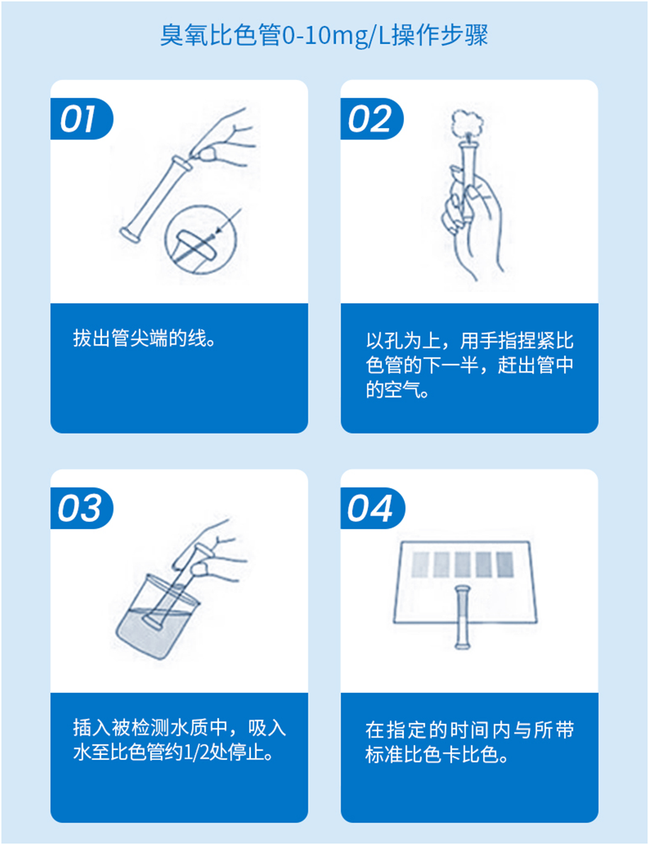 陆恒环境臭氧比色管 0-10 mg/L(图2)