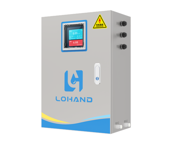 陆恒柜式在线余氯/PH检测仪 LH-G8202(图1)