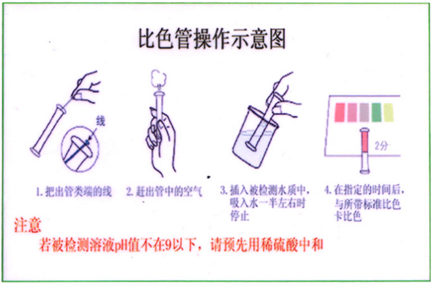 陆恒六价铬比色管 0-5 mg/L测试包(图2)