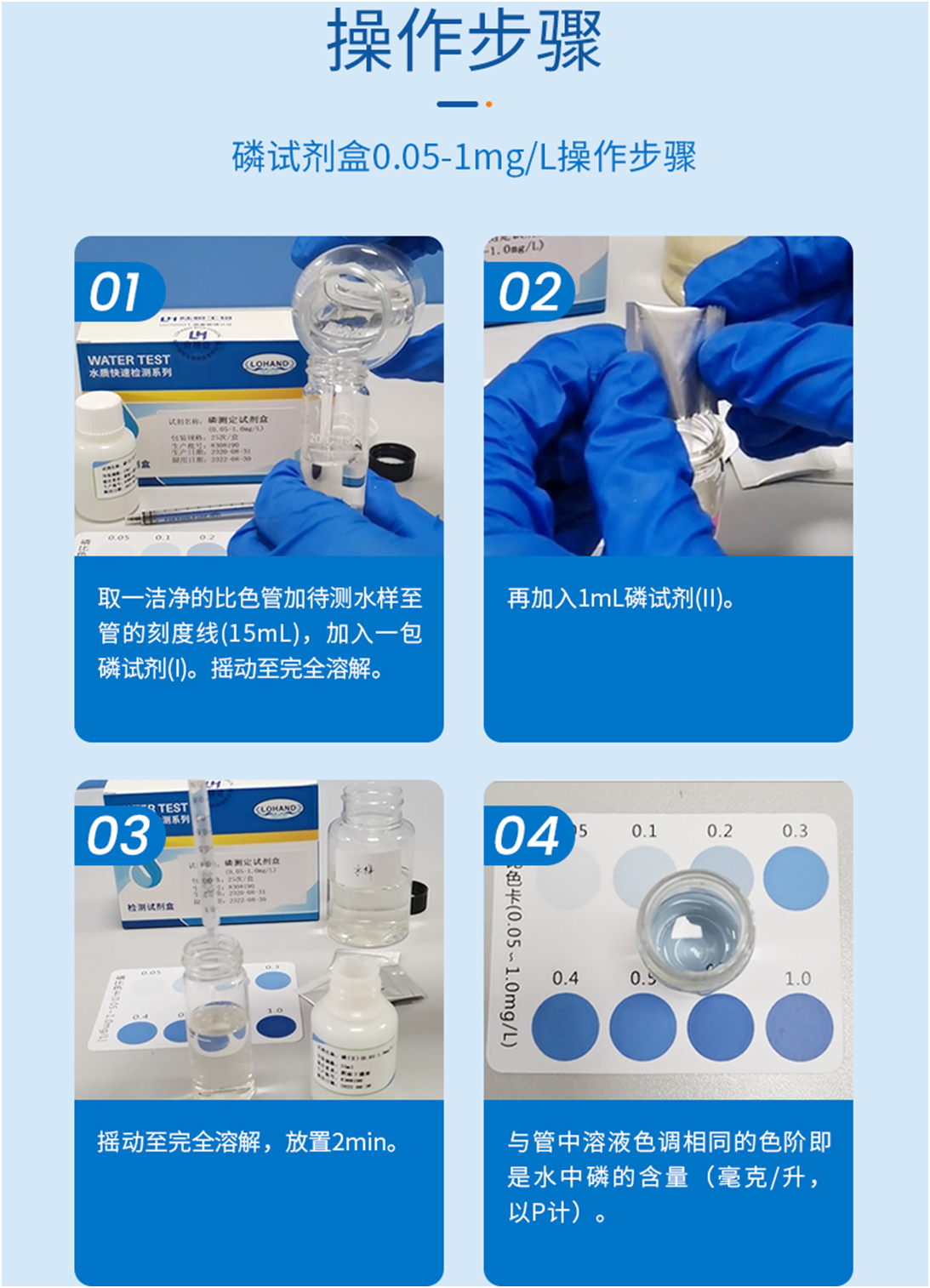 陆恒磷检测试剂盒 0.05-1 mg/L(图3)