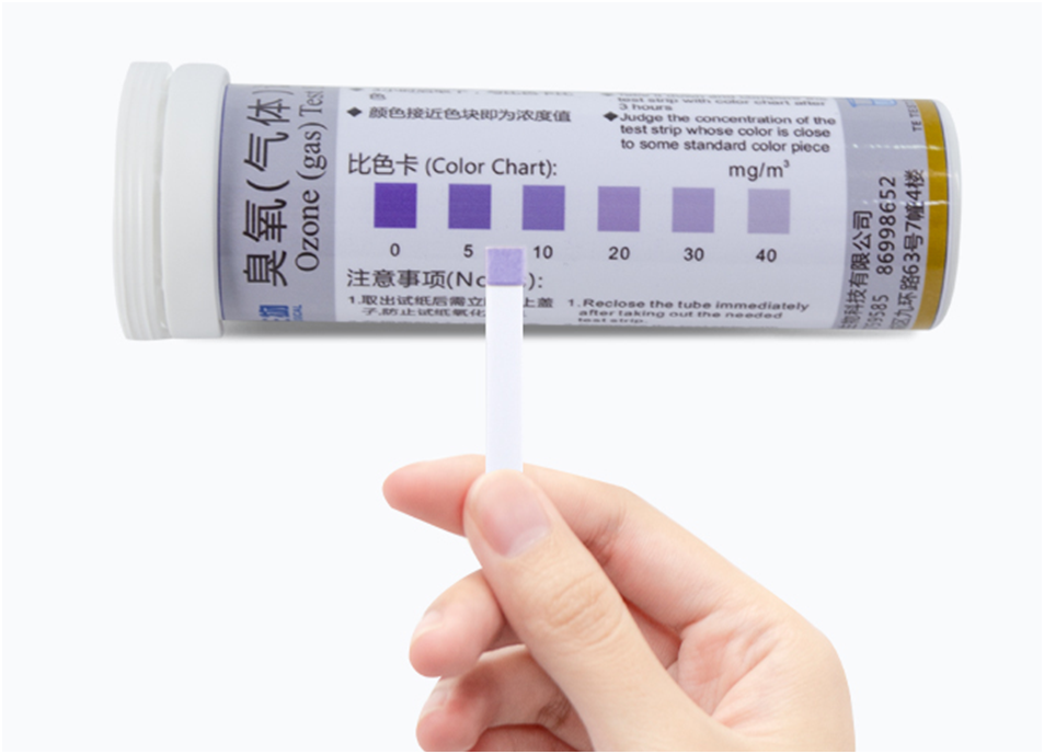 陆恒空气臭氧检测试纸 0-40 mg/m3(图2)