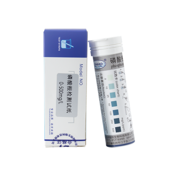 陆恒磷酸根检测试纸 0-500 mg/L(图1)