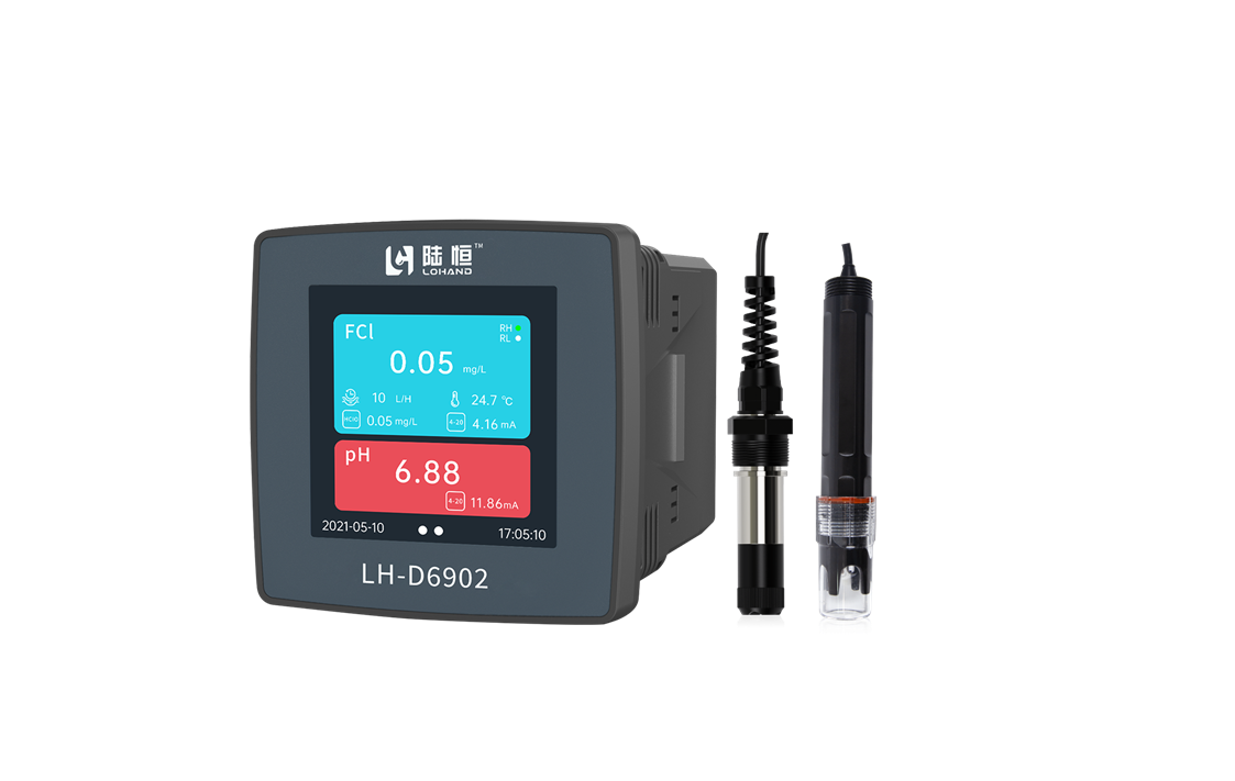 陆恒在线余氯检测仪（极谱法） LH-G8201-C(图1)