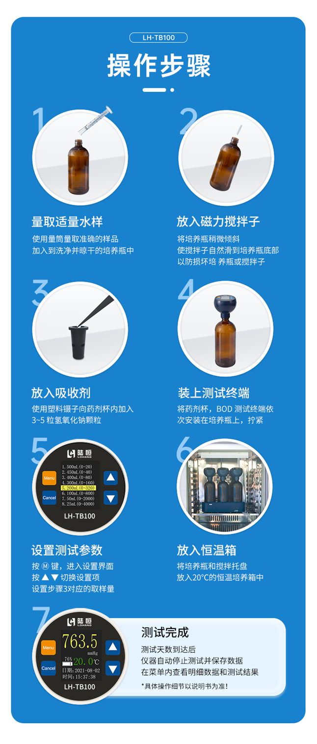 陆恒智能BOD检测仪 LH-TB100(图2)