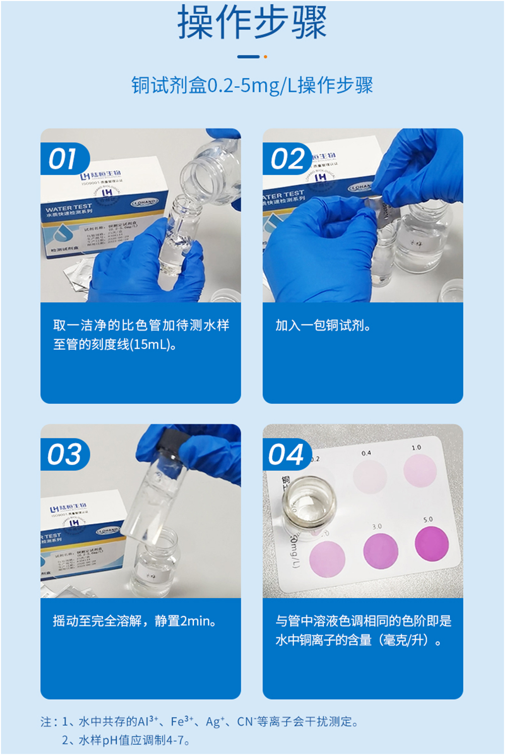 陆恒生物铜检测试剂盒 0.2-5 mg/L(图3)