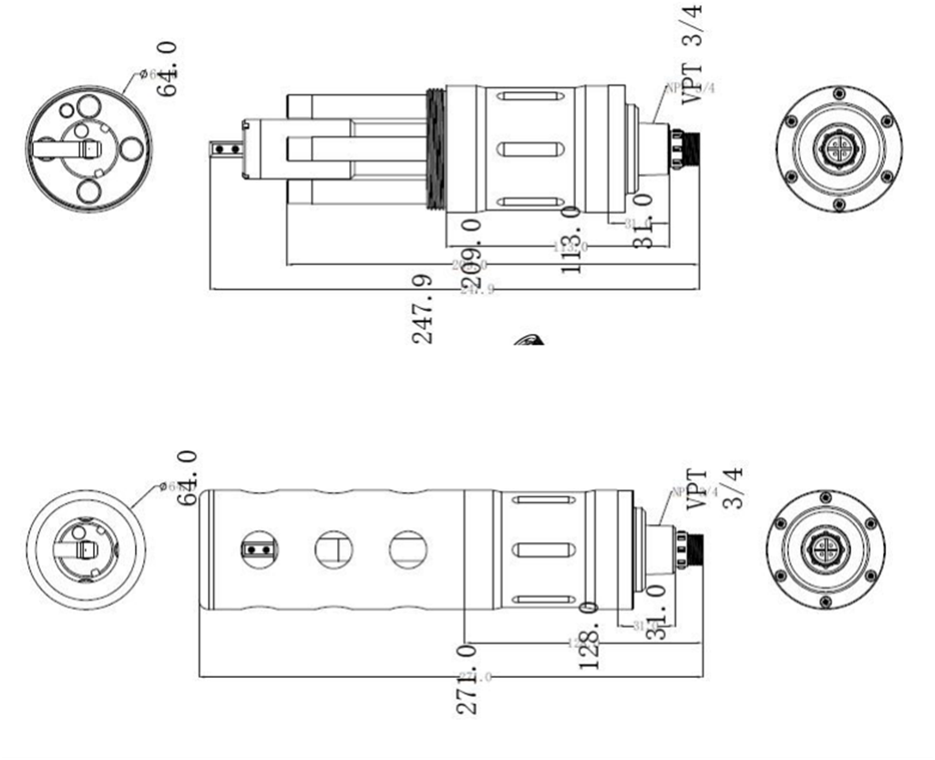 陆恒在线电极法NH4-N 氨氮传感器 LH-DN509(图2)