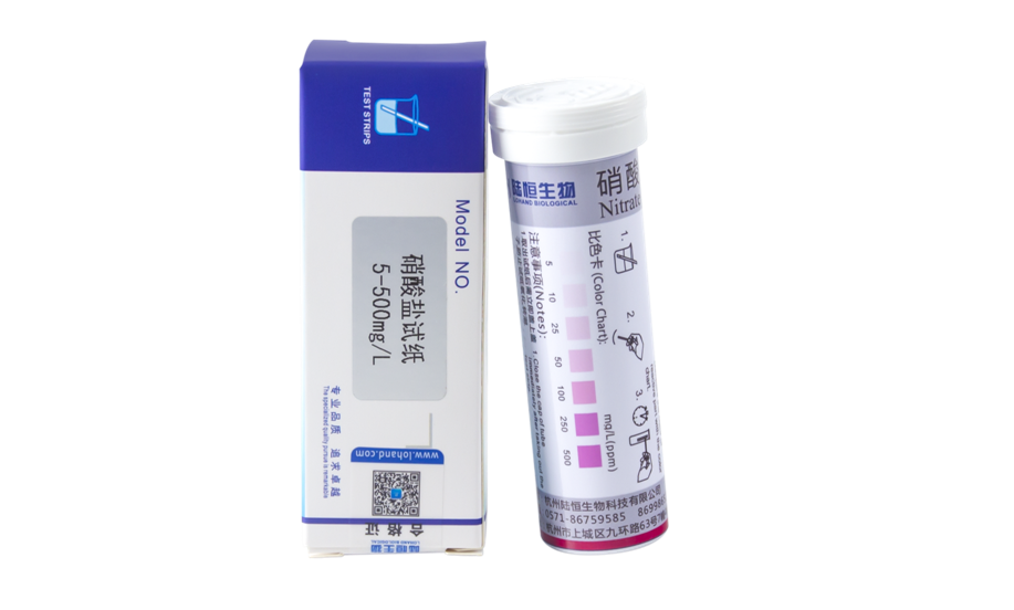 陆恒硝酸盐检测试纸 5-500 mg/L(图1)