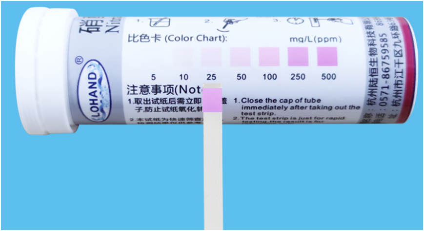 陆恒硝酸盐检测试纸 5-500 mg/L(图4)