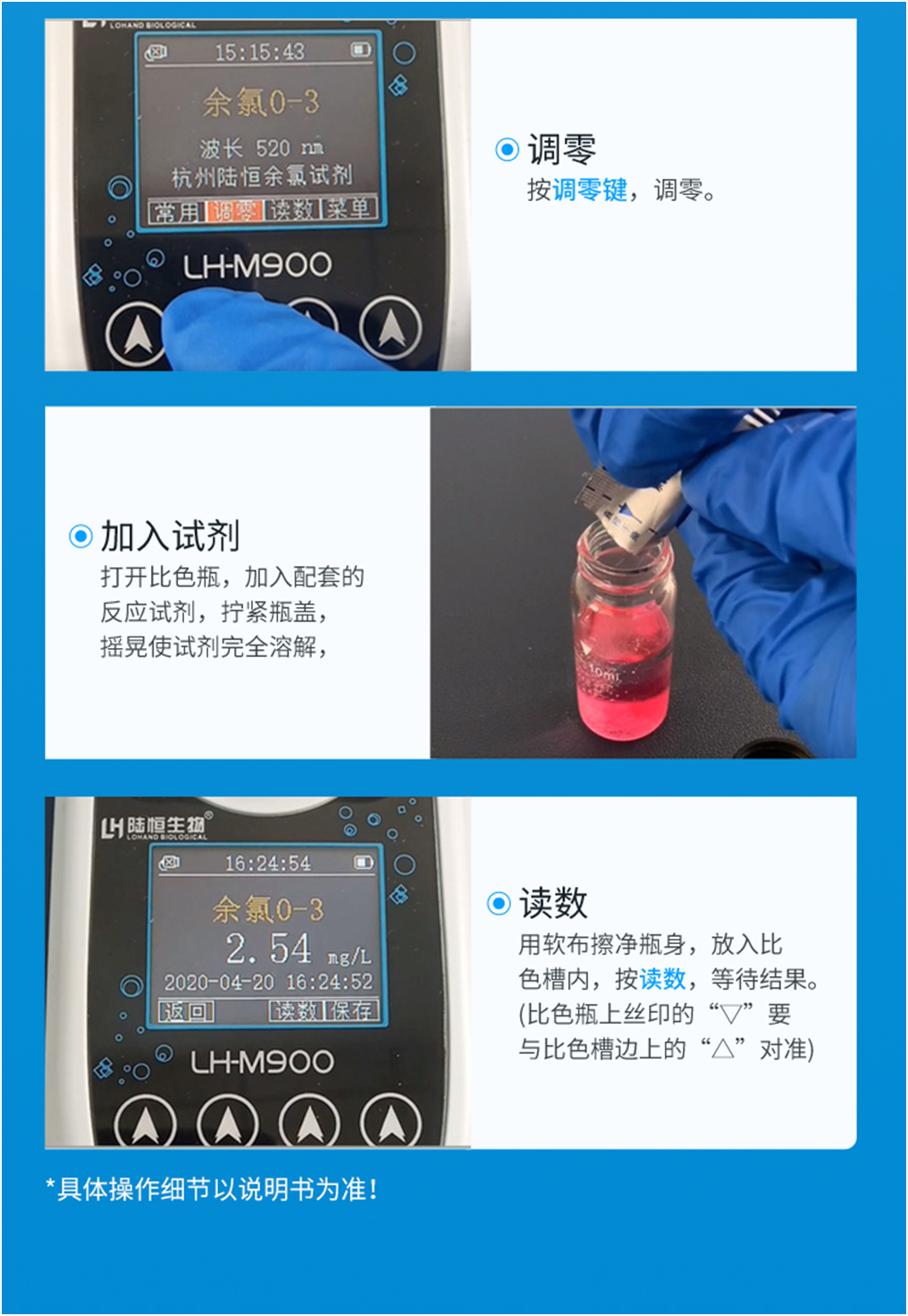 陆恒多参数便携式水质检测仪 LH-M900(图6)