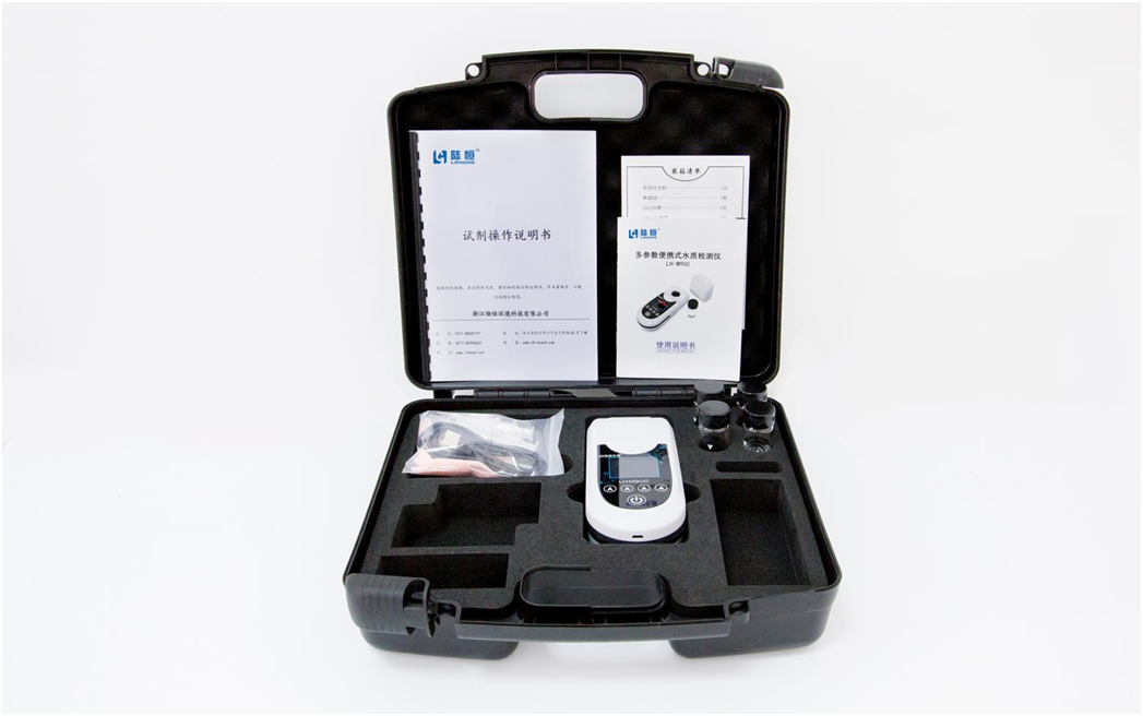 陆恒便携式泳池余氯PH尿素检测仪LH-M900(图3)