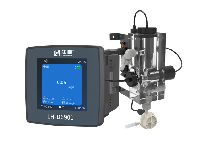陆恒在线余氯监测仪 LH-D6901+LH-DL06(图1) 陆恒在线余氯监测仪 LH-D6901+LH-DL06(图1)
