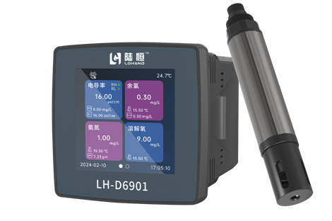 陆恒在线荧光溶解氧监测仪 LH-D6901+LH-DY05(图1) 陆恒在线荧光溶解氧监测仪 LH-D6901+LH-DY05(图1)