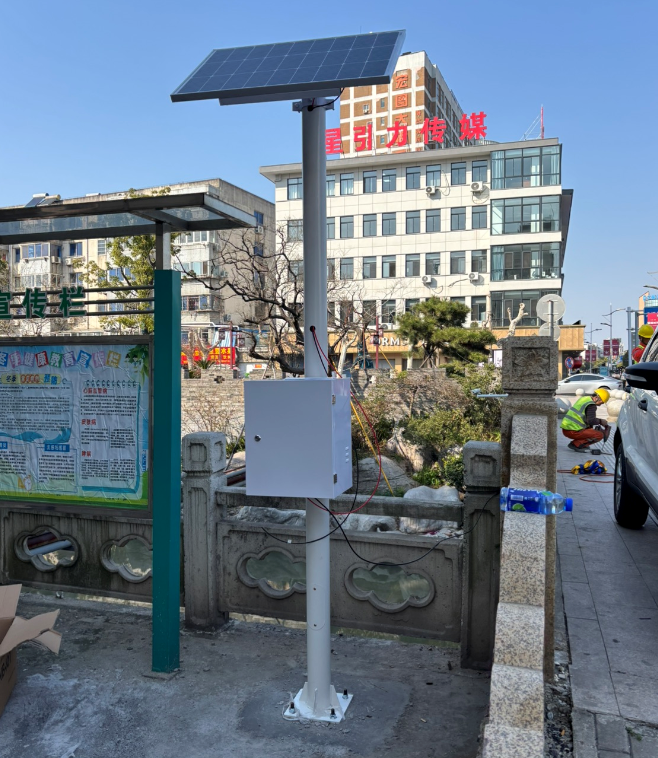 陆恒-江苏靖江城南河道水质在线监测(图1)