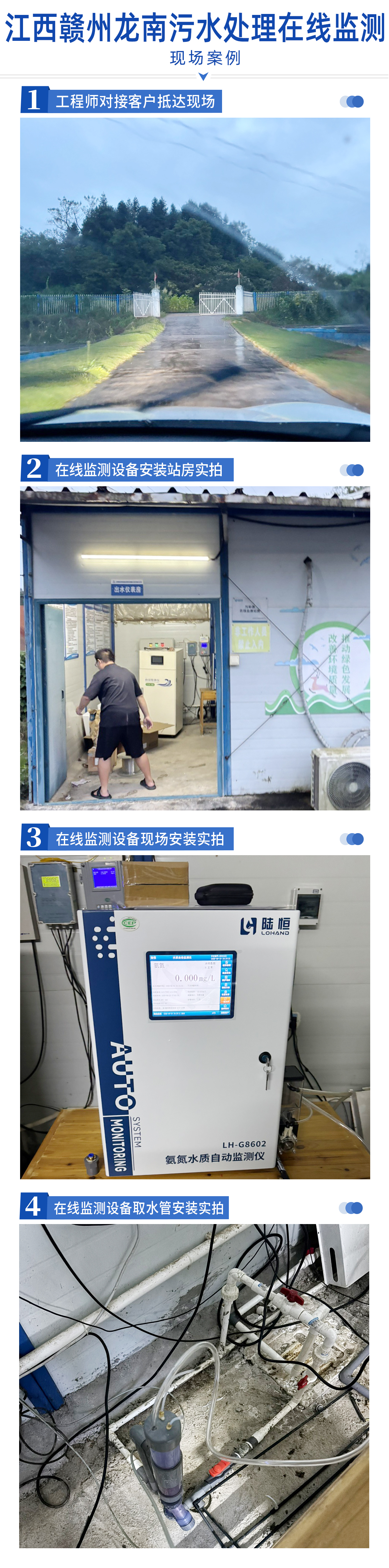 陆恒案例-江西赣州龙南污水处理在线监测(图2)