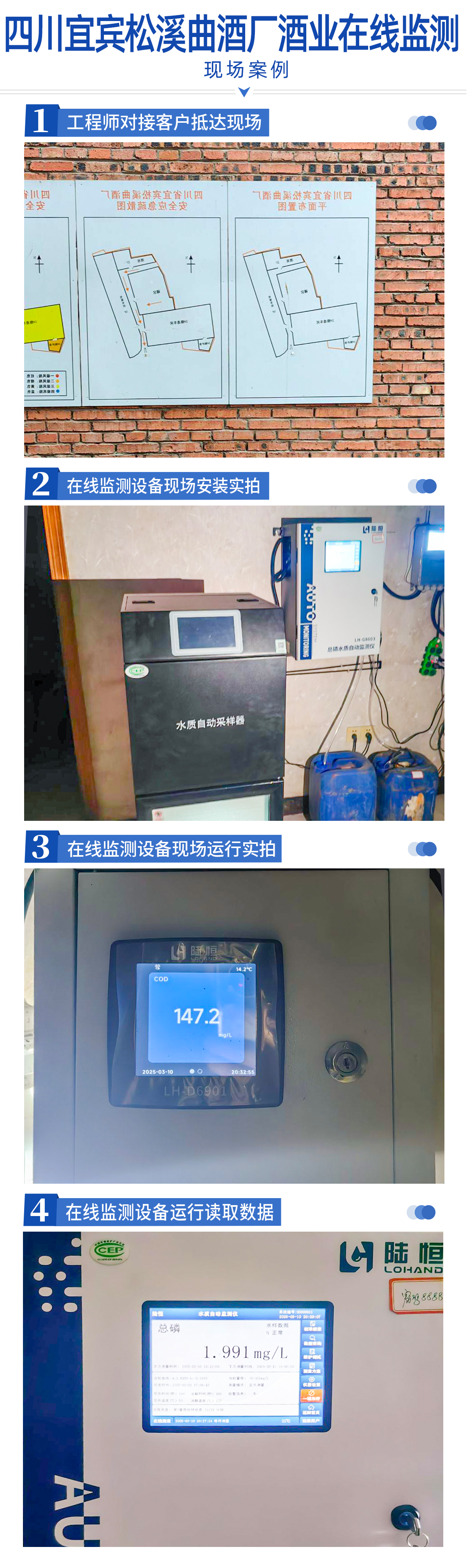 陆恒案例-四川宜宾松溪曲酒厂酒业在线监测(图2) 陆恒案例-四川宜宾松溪曲酒厂酒业在线监测(图2)