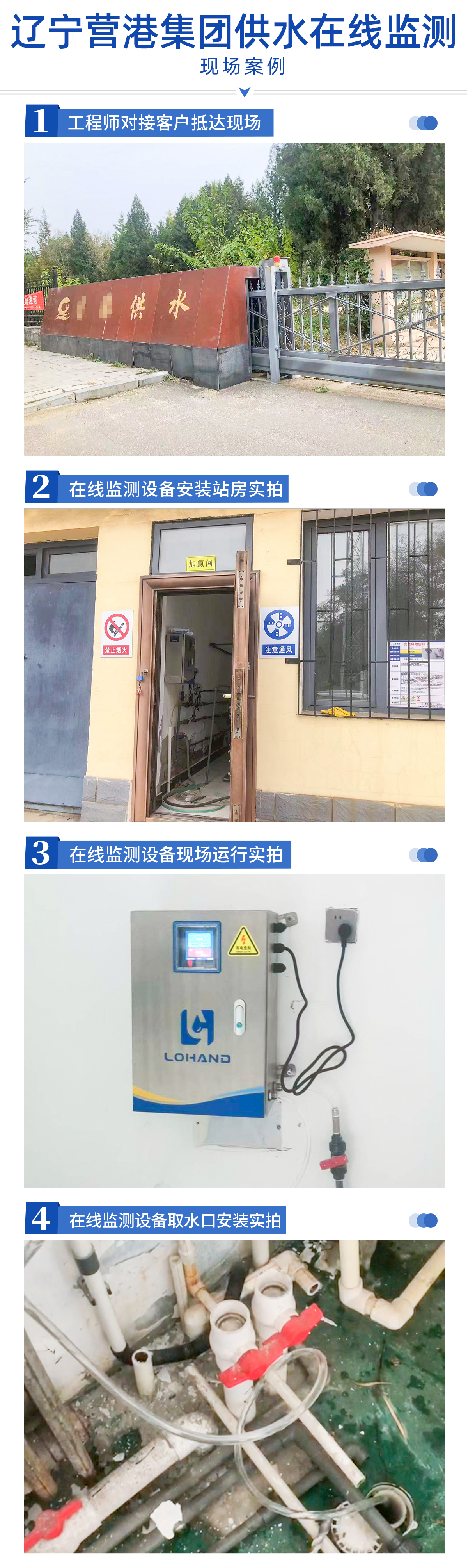 陆恒案例-辽宁营港集团供水在线监测(图2)