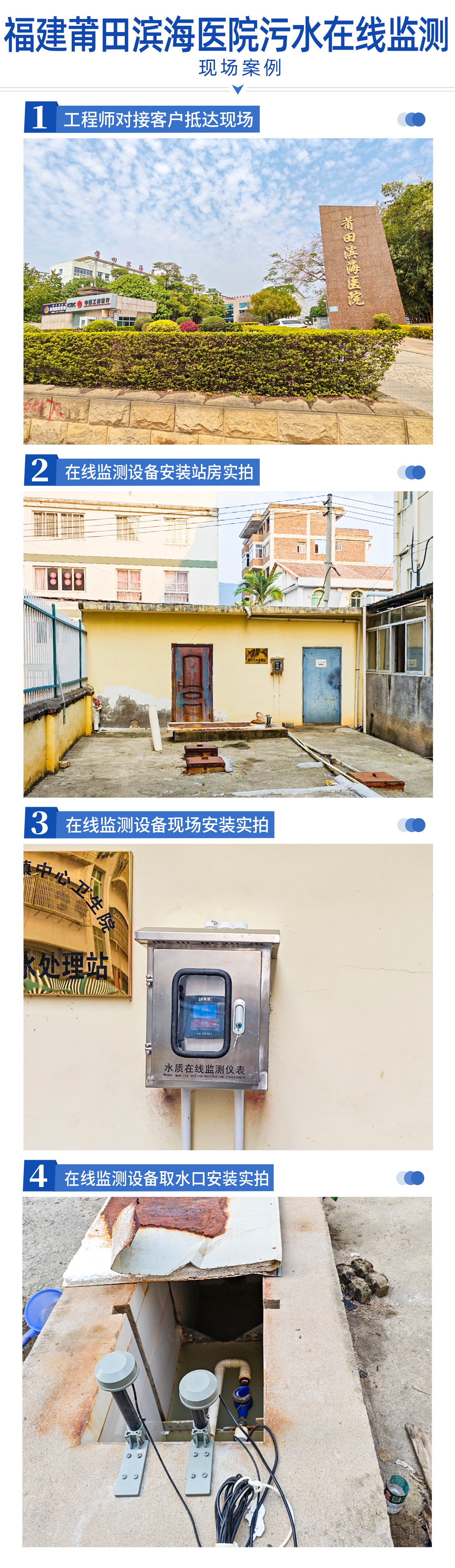 陆恒案例：福建莆田滨海医院污水在线监测(图2)
