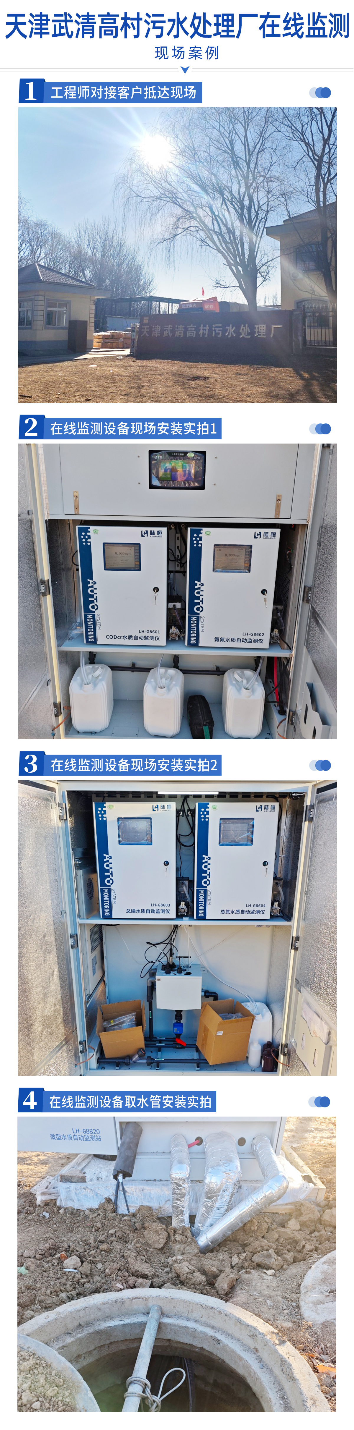 陆恒案例-天津武清高村污水处理厂在线监测(图2)