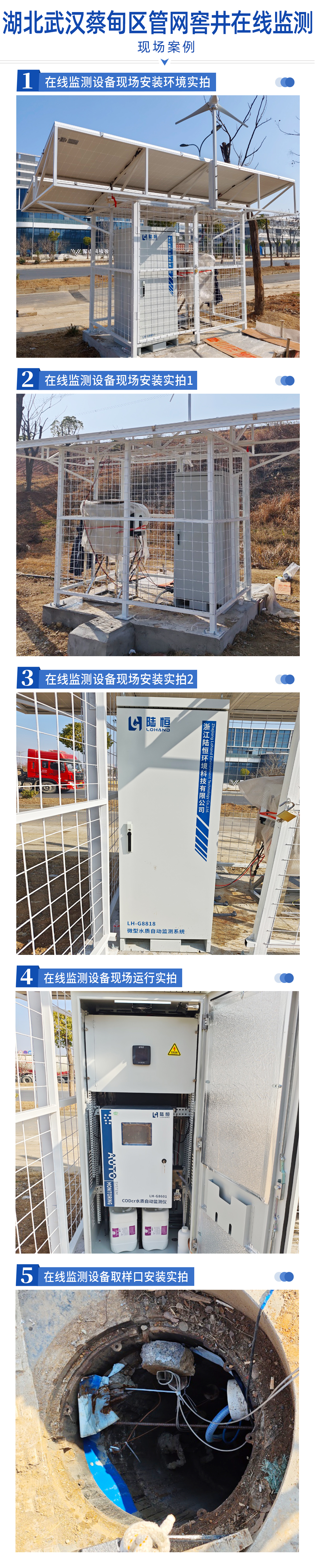 陆恒案例：湖北武汉蔡甸区管网窖井在线监测(图2)