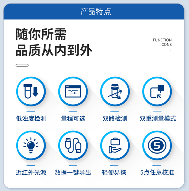 陆恒便携式浊度仪 LH-Z200(图3)